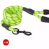 Comfortable Padded Handle Reflective Rope Dog Leash